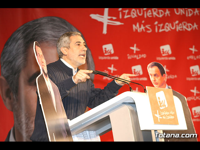 Mitin central de campaña IU en Murcia - Elecciones Generales 2008 - 66