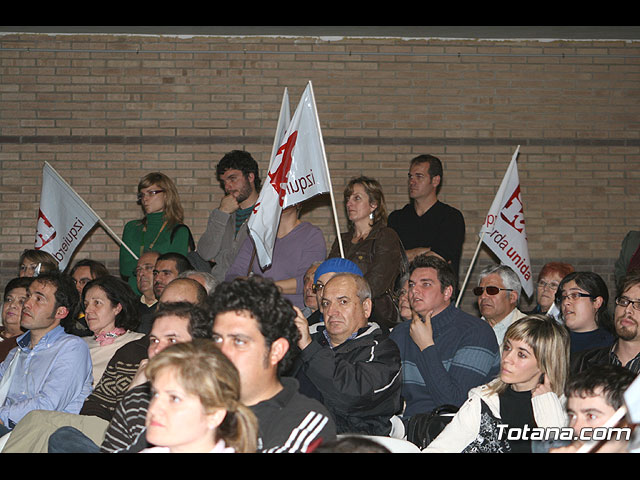 Mitin central de campaña IU en Murcia - Elecciones Generales 2008 - 67