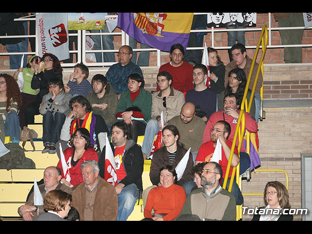 Mitin central de campaña IU en Murcia - Elecciones Generales 2008 - 68