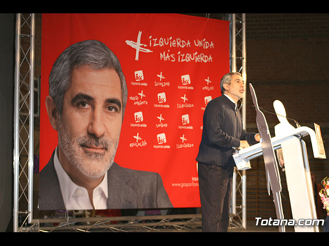 Mitin central de campaña IU en Murcia - Elecciones Generales 2008 - 72