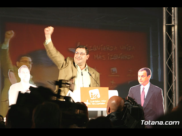 Mitin central de campaña IU en Murcia - Elecciones Generales 2008 - 77