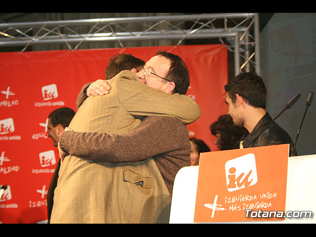 Mitin central de campaña IU en Murcia - Elecciones Generales 2008 - 93