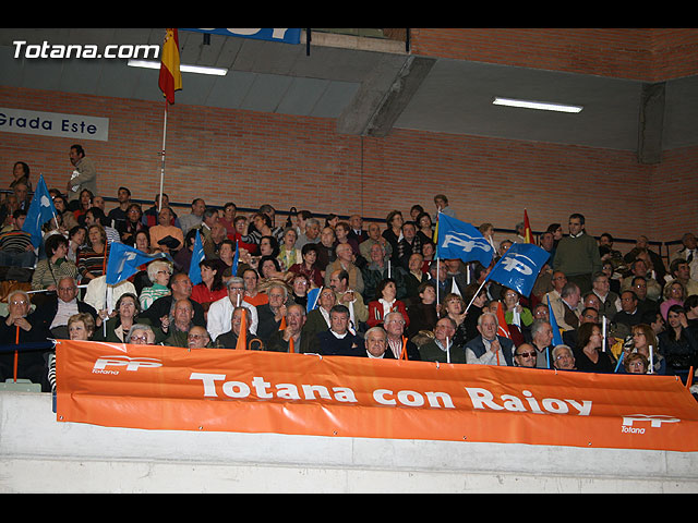 Mitin central de campaña PP Rajoy en Murcia - Elecciones 2008 - 12