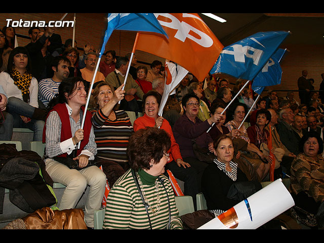 Mitin central de campaña PP Rajoy en Murcia - Elecciones 2008 - 15