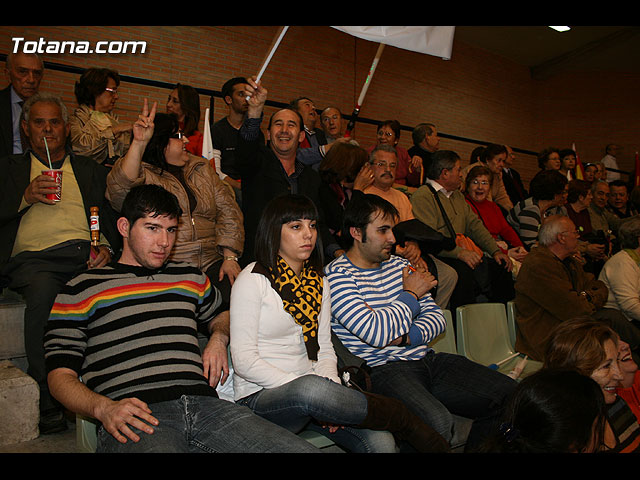 Mitin central de campaña PP Rajoy en Murcia - Elecciones 2008 - 16