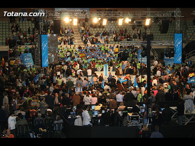 Mitin central de campaña PP Rajoy en Murcia - Elecciones 2008 - 18
