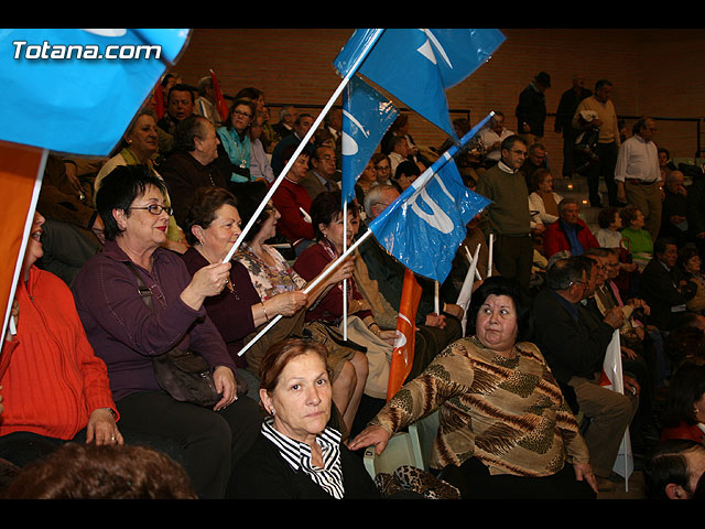 Mitin central de campaña PP Rajoy en Murcia - Elecciones 2008 - 19
