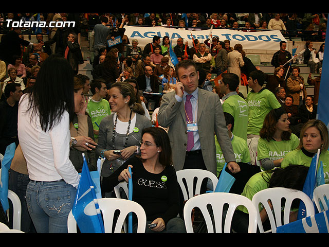 Mitin central de campaña PP Rajoy en Murcia - Elecciones 2008 - 24