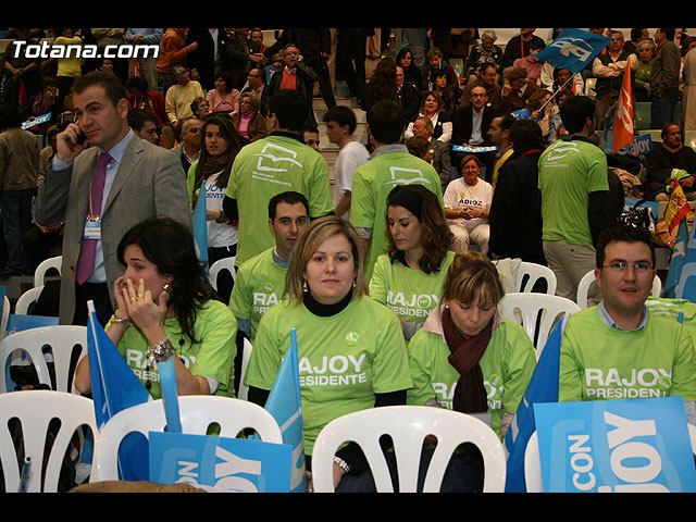 Mitin central de campaña PP Rajoy en Murcia - Elecciones 2008 - 25