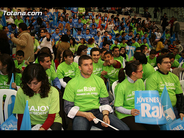 Mitin central de campaña PP Rajoy en Murcia - Elecciones 2008 - 28