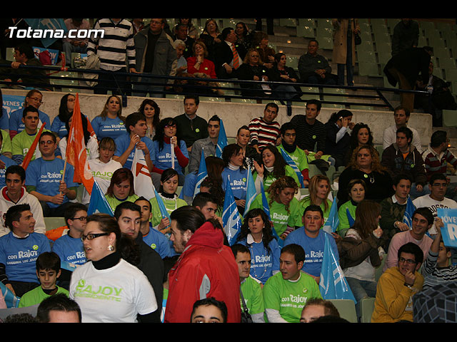 Mitin central de campaña PP Rajoy en Murcia - Elecciones 2008 - 31