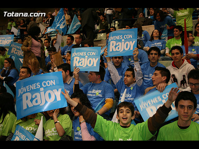 Mitin central de campaña PP Rajoy en Murcia - Elecciones 2008 - 36