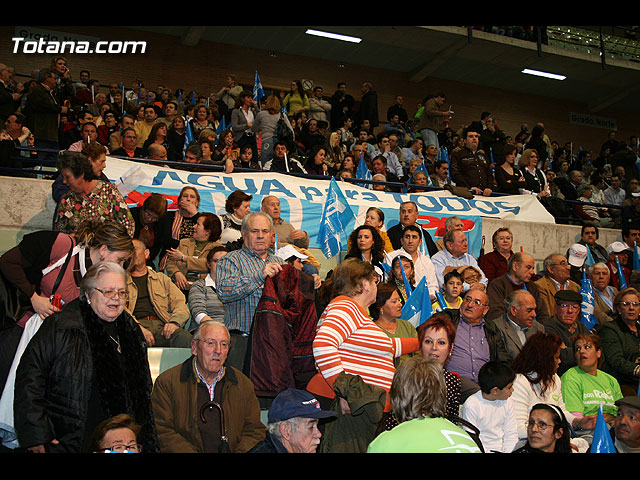 Mitin central de campaña PP Rajoy en Murcia - Elecciones 2008 - 37