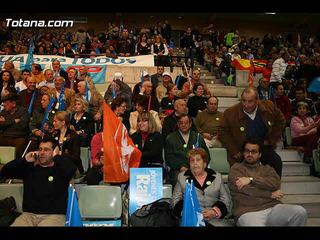 Mitin central de campaña PP Rajoy en Murcia - Elecciones 2008 - 39