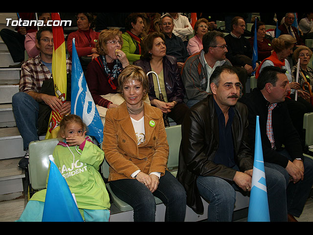 Mitin central de campaña PP Rajoy en Murcia - Elecciones 2008 - 40
