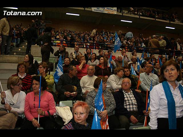 Mitin central de campaña PP Rajoy en Murcia - Elecciones 2008 - 42