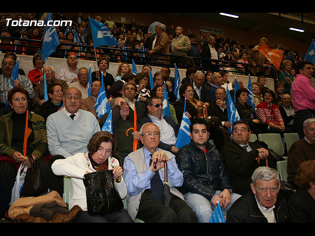 Mitin central de campaña PP Rajoy en Murcia - Elecciones 2008 - 43