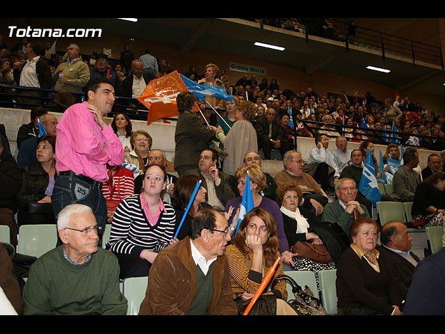 Mitin central de campaña PP Rajoy en Murcia - Elecciones 2008 - 44