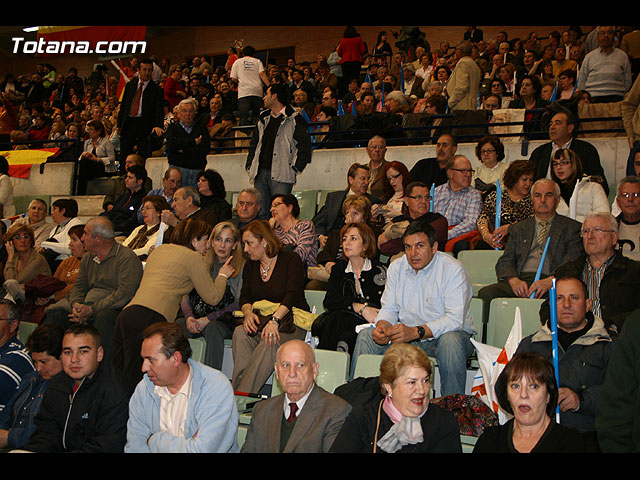 Mitin central de campaña PP Rajoy en Murcia - Elecciones 2008 - 50