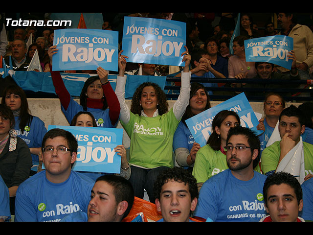 Mitin central de campaña PP Rajoy en Murcia - Elecciones 2008 - 60