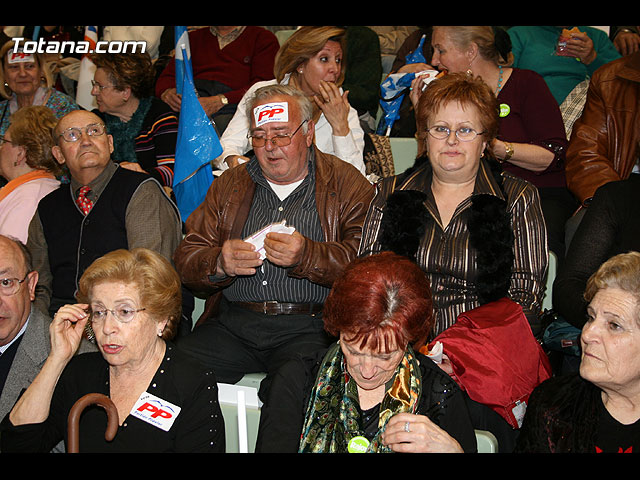 Mitin central de campaña PP Rajoy en Murcia - Elecciones 2008 - 67