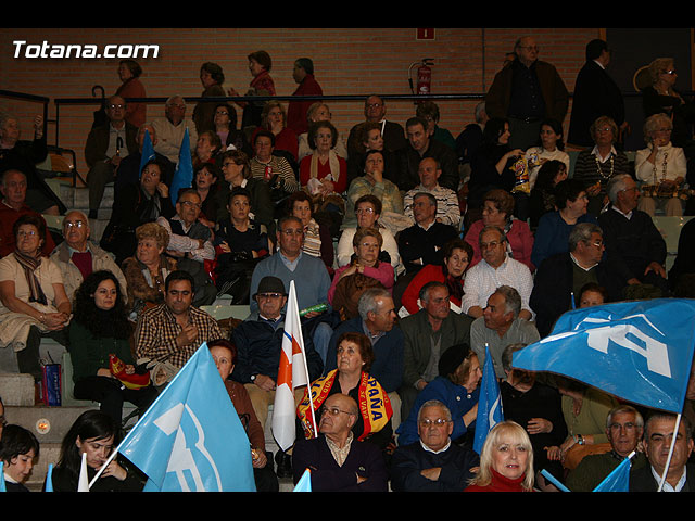 Mitin central de campaña PP Rajoy en Murcia - Elecciones 2008 - 70