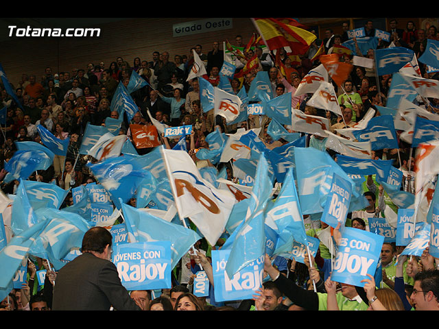 Mitin central de campaña PP Rajoy en Murcia - Elecciones 2008 - 184