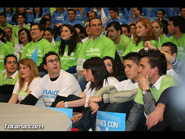 Mitin central de campaña PP Rajoy en Murcia - Elecciones 2008 - 192