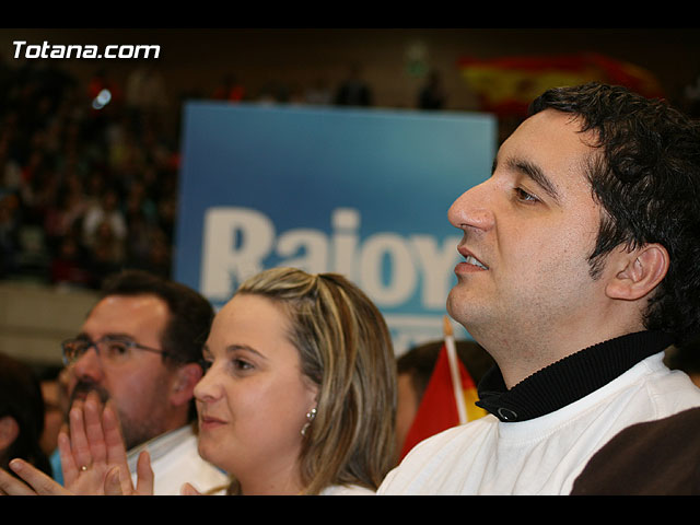 Mitin central de campaña PP Rajoy en Murcia - Elecciones 2008 - 195