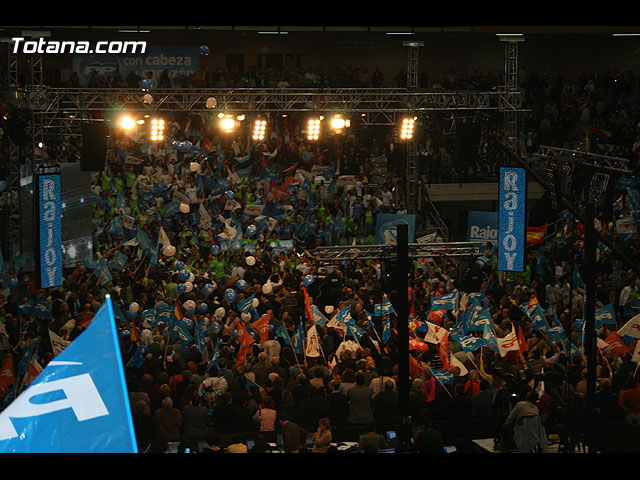 Mitin central de campaña PP Rajoy en Murcia - Elecciones 2008 - 213