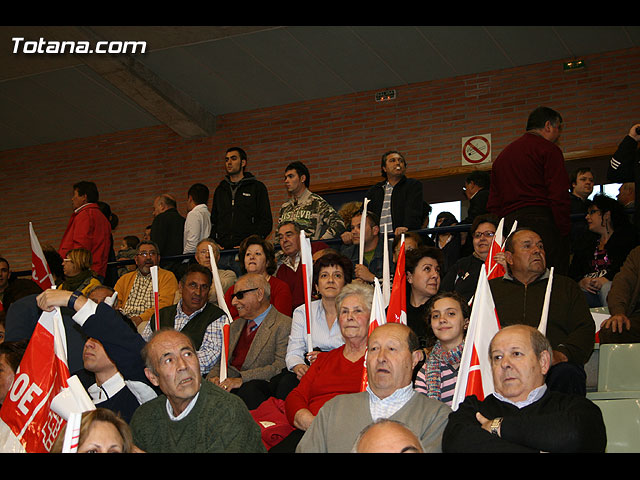Mitin central de campaña PSOE Zapatero en Murcia - Elecciones 2008 - 13