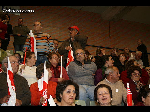 Mitin central de campaña PSOE Zapatero en Murcia - Elecciones 2008 - 14