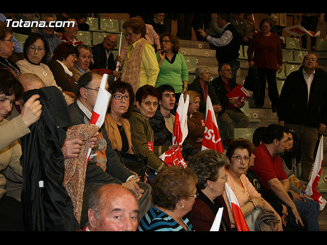 Mitin central de campaña PSOE Zapatero en Murcia - Elecciones 2008 - 15