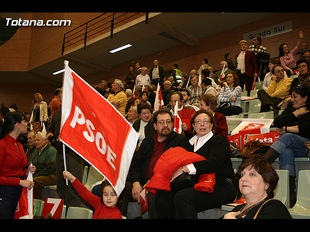 Mitin central de campaña PSOE Zapatero en Murcia - Elecciones 2008 - 22
