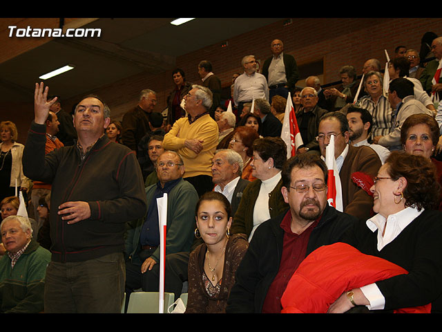 Mitin central de campaña PSOE Zapatero en Murcia - Elecciones 2008 - 23