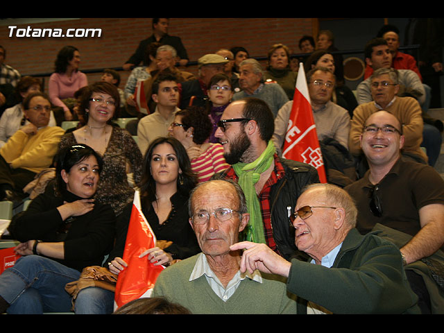 Mitin central de campaña PSOE Zapatero en Murcia - Elecciones 2008 - 24
