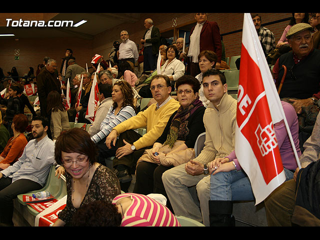 Mitin central de campaña PSOE Zapatero en Murcia - Elecciones 2008 - 27