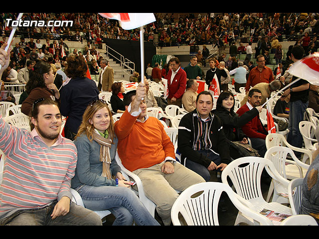 Mitin central de campaña PSOE Zapatero en Murcia - Elecciones 2008 - 38