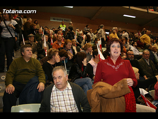 Mitin central de campaña PSOE Zapatero en Murcia - Elecciones 2008 - 49
