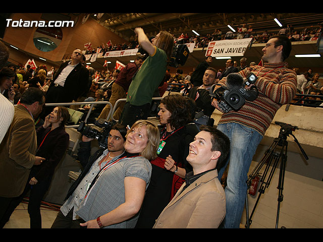 Mitin central de campaña PSOE Zapatero en Murcia - Elecciones 2008 - 51