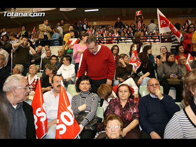 Mitin central de campaña PSOE Zapatero en Murcia - Elecciones 2008 - 55