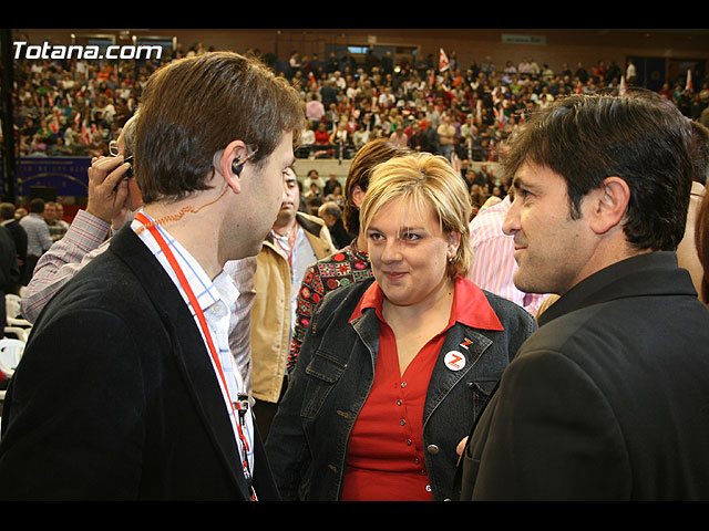 Mitin central de campaña PSOE Zapatero en Murcia - Elecciones 2008 - 65