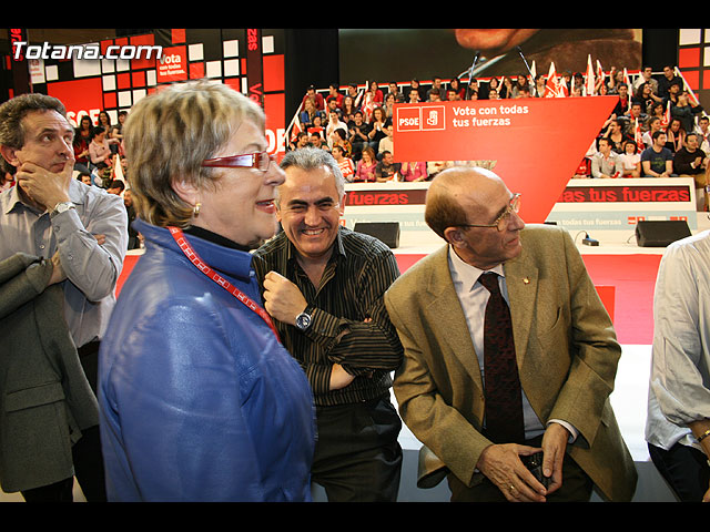 Mitin central de campaña PSOE Zapatero en Murcia - Elecciones 2008 - 66