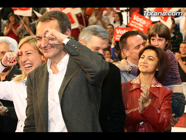 Mitin central de campaña PSOE Zapatero en Murcia - Elecciones 2008 - 220