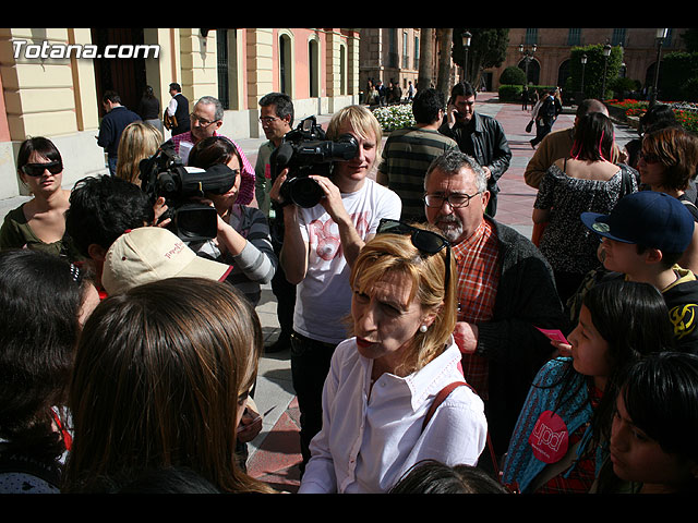 Rosa Dez (UPyD) visit Murcia. Elecciones Generales 2008 - 22
