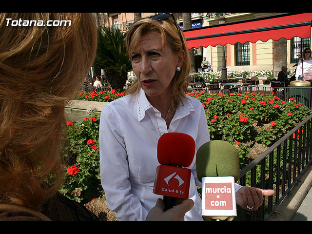 Rosa Dez (UPyD) visit Murcia. Elecciones Generales 2008 - 31