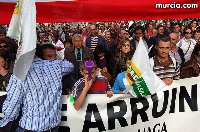 Manifestacin de agricultores en Madrid - 207