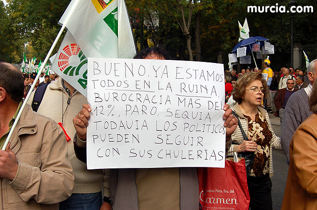 Manifestacin de agricultores en Madrid - 213