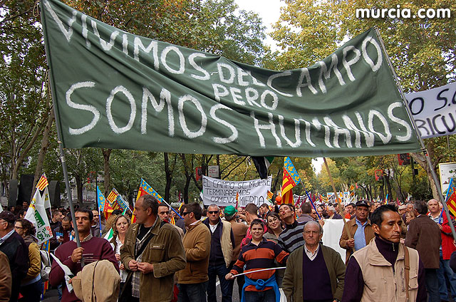 Manifestacin de agricultores en Madrid - 252