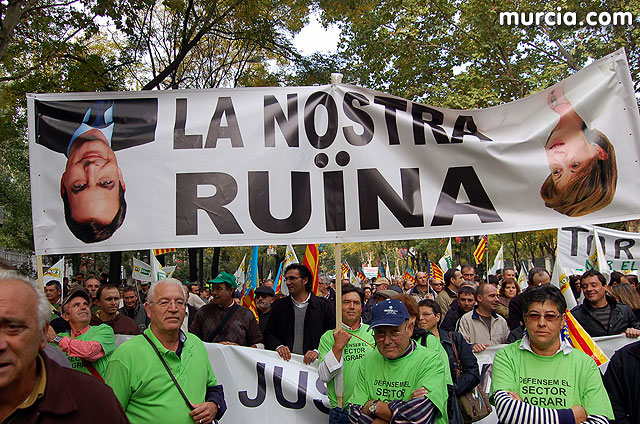 Manifestacin de agricultores en Madrid - 259